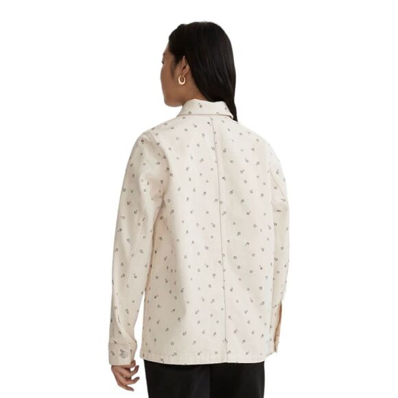 Madewell Denim Daisy Chore Jacket Classic Light Wash Workwear Style | XS NWT - Picture 4 of 11